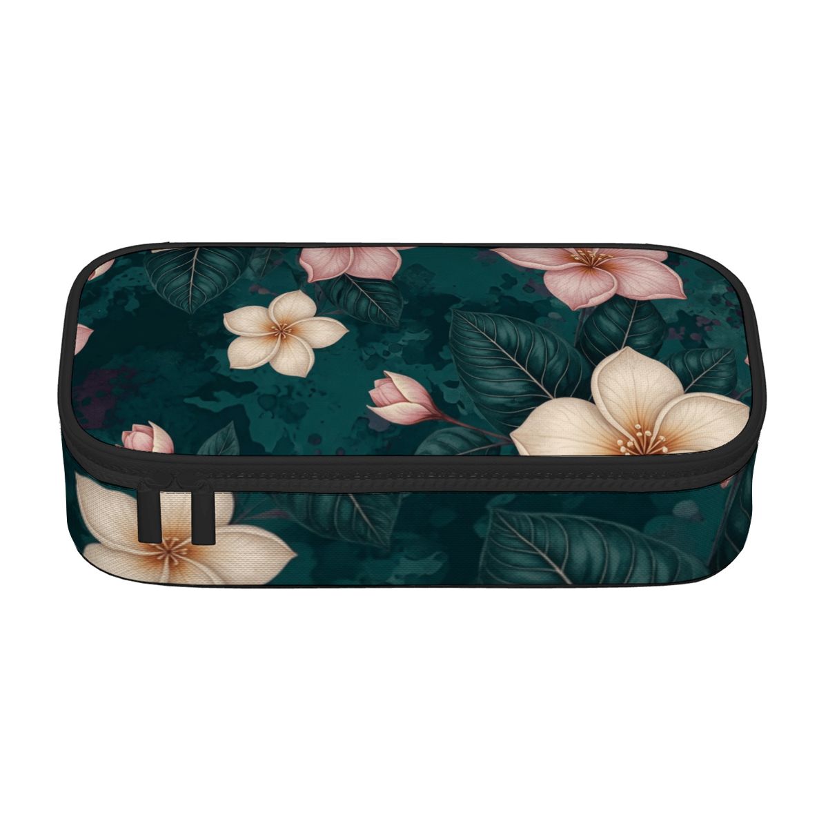 Oxford Cloth Large Capacity Pencil Case 10plumeriatropikaop
