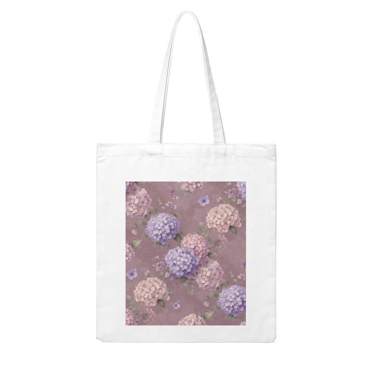 Hortensje Lawenda Ao — Canvas tote