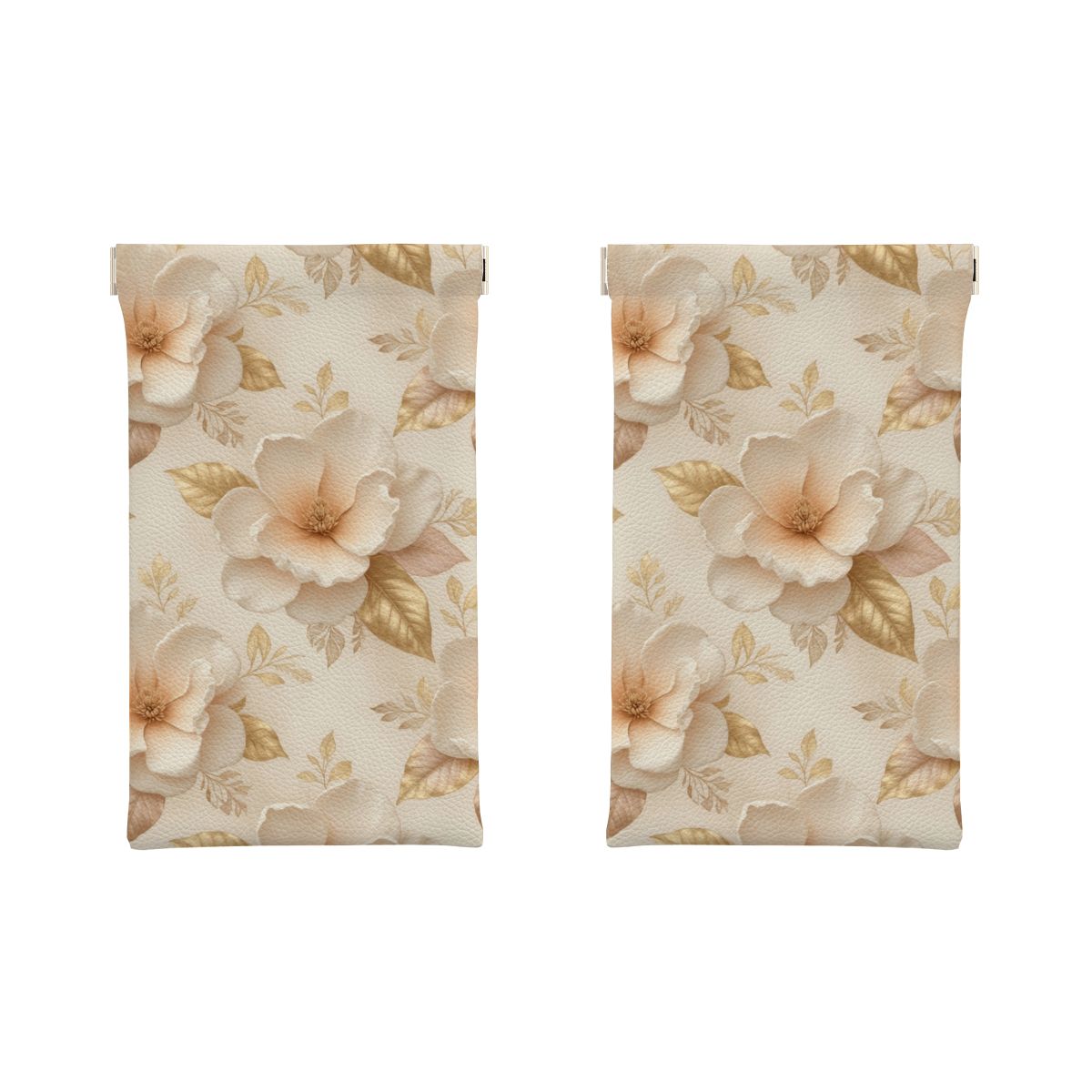 Squeeze Top Leather Glasses Case 04magnoliechampagneaop