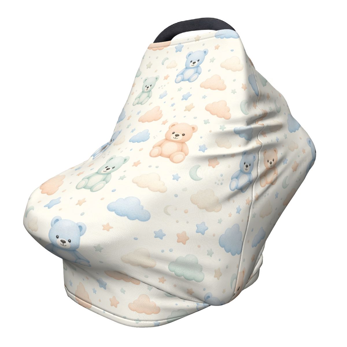 MultiUse Baby Car Seat Cover misiechmurki