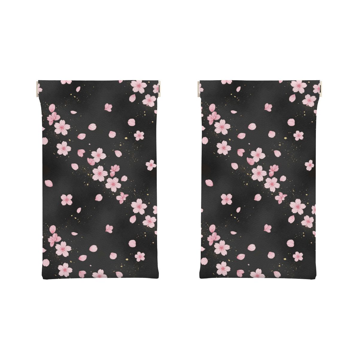 Squeeze Top Leather Glasses Case 06sakuradustaop