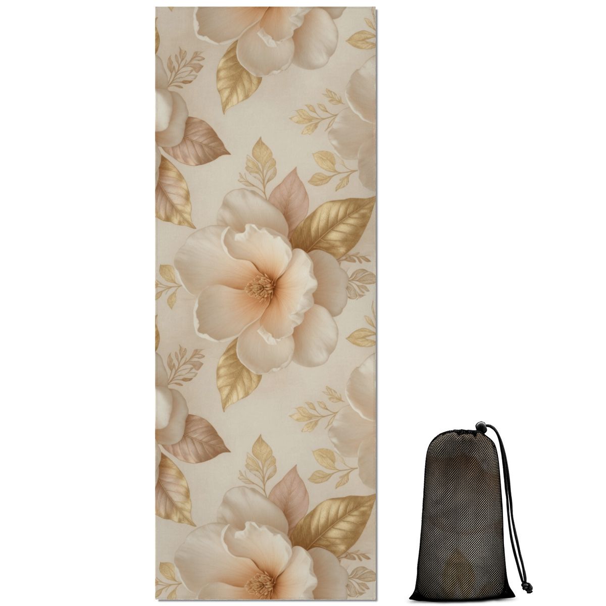 Yoga Towel 04magnoliechampagneaop