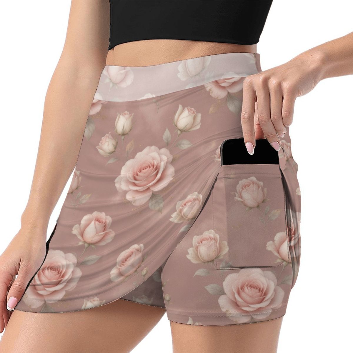 ALine Skort With Pocket 02rozeblushaop