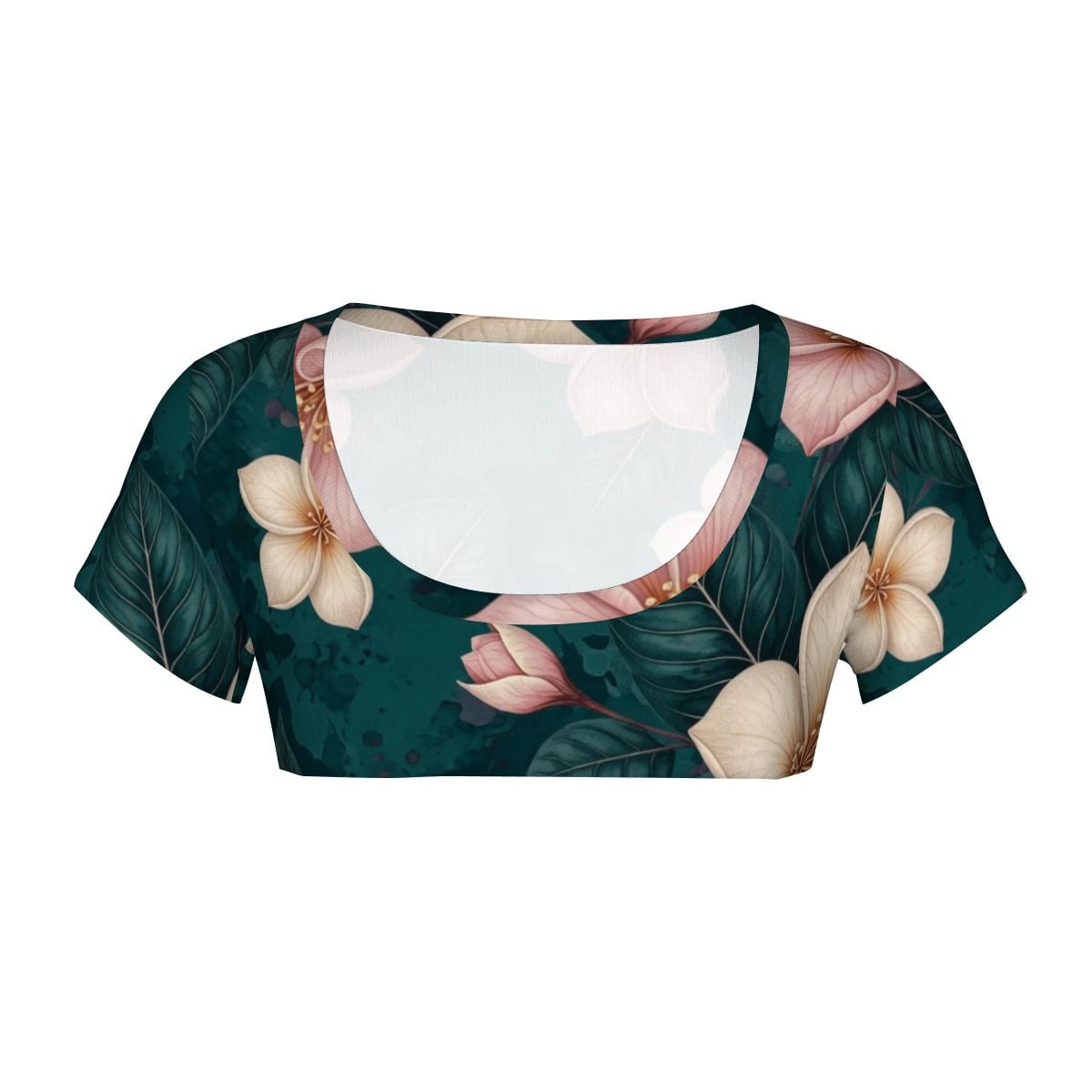 Women's Sexy Short Sleeve TShirt 10plumeriatropikaop