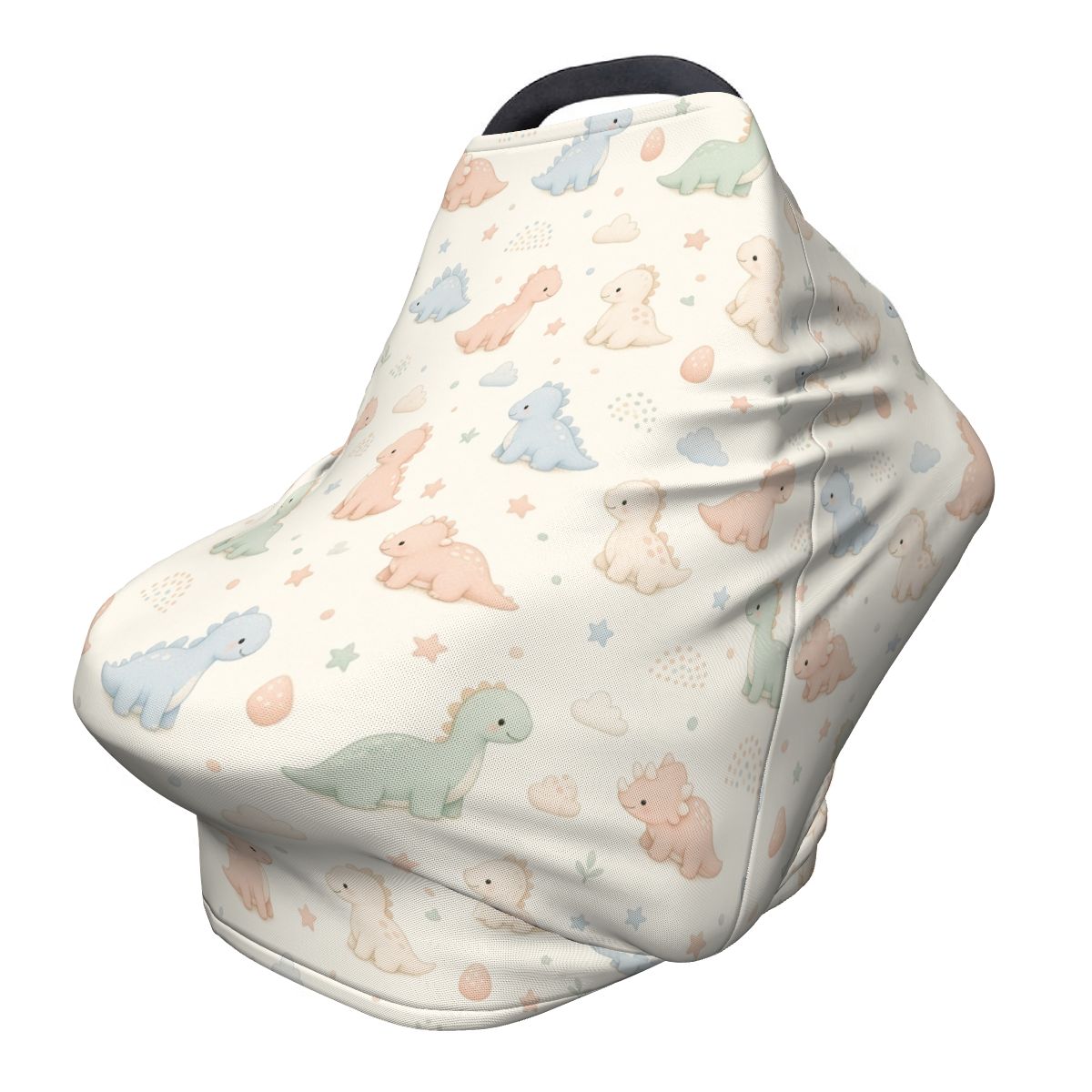 MultiUse Baby Car Seat Cover dinusiepastel