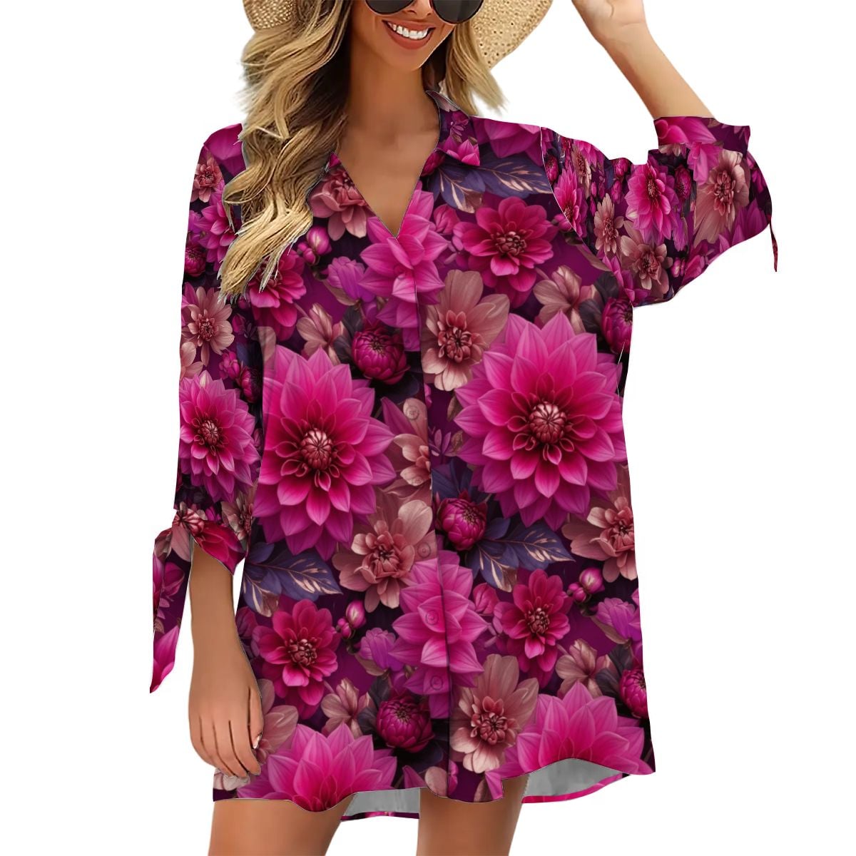 Women's Cardigan Shirt ThreeQuarter Sleeve 07daliefuksjaaop