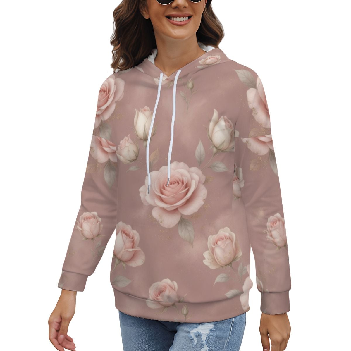 Sleeve Hoodie 02rozeblushaop