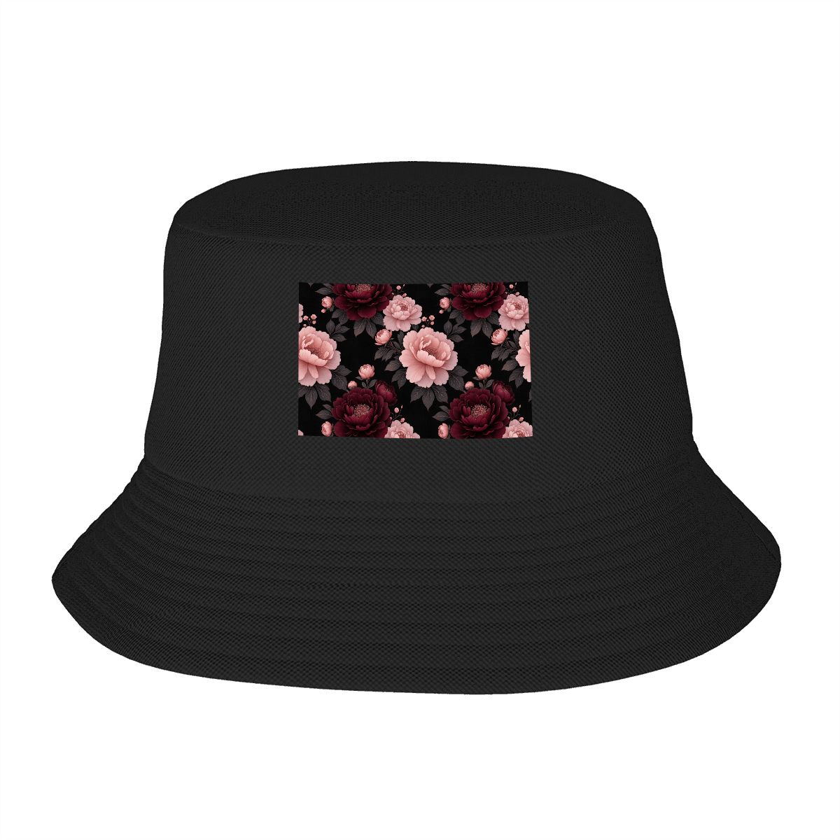 Peonie Garden — Kapelusz bucket