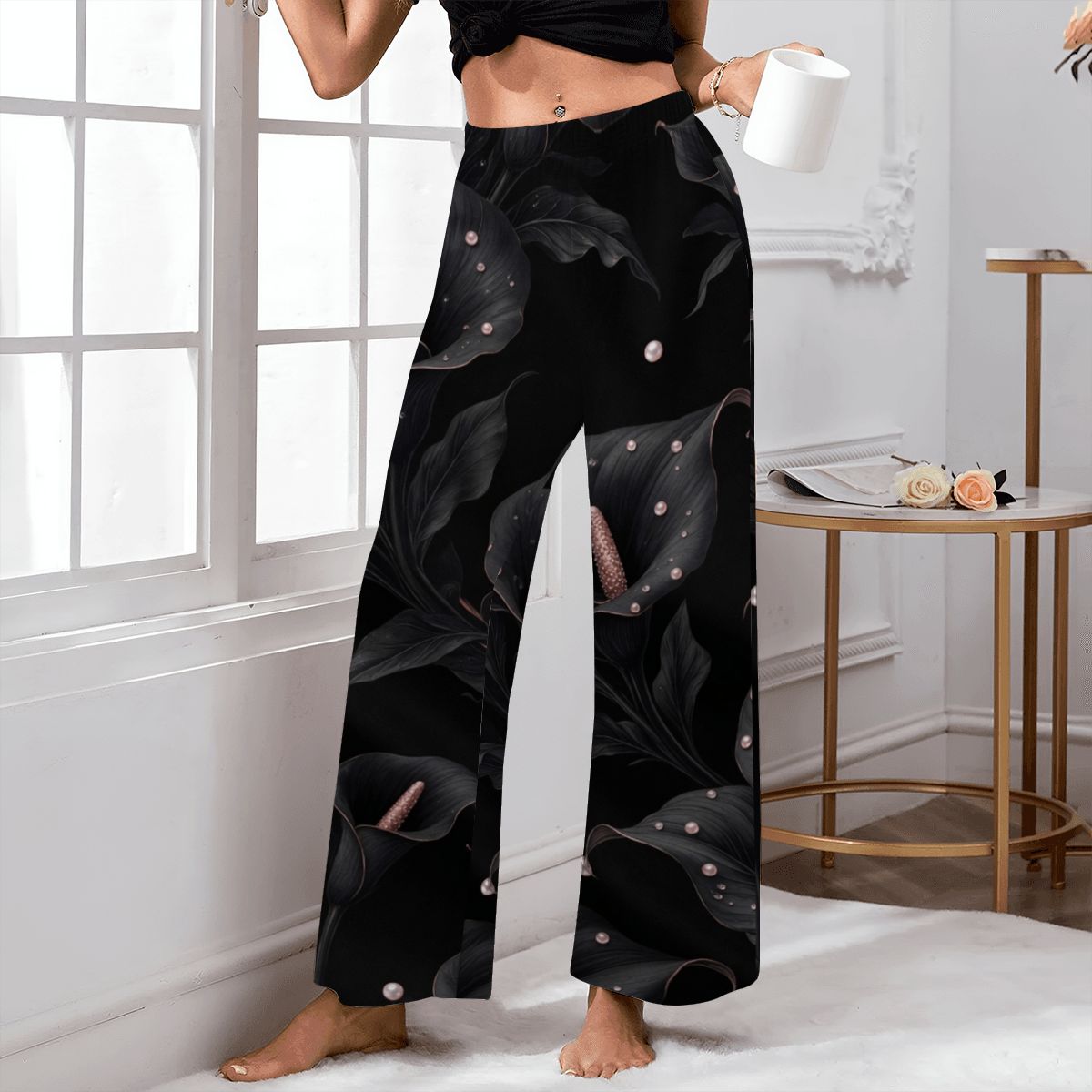 Women's Pajama Pants (Made in USA) 05kalienoiraop