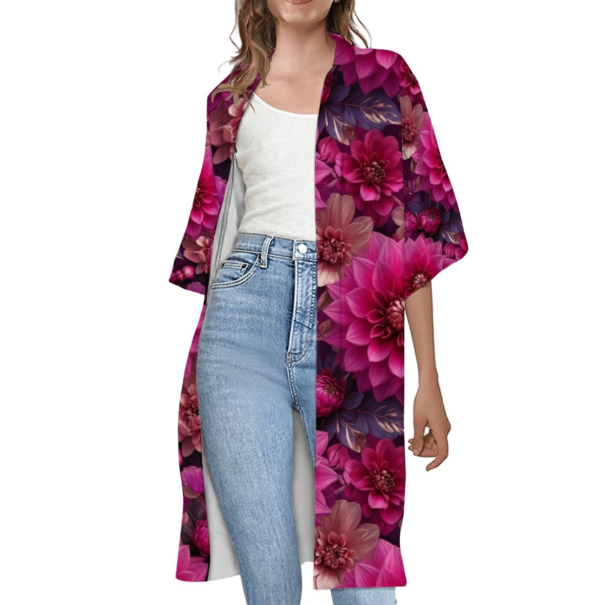 Women's Short Sleeve Cape 07daliefuksjaaop