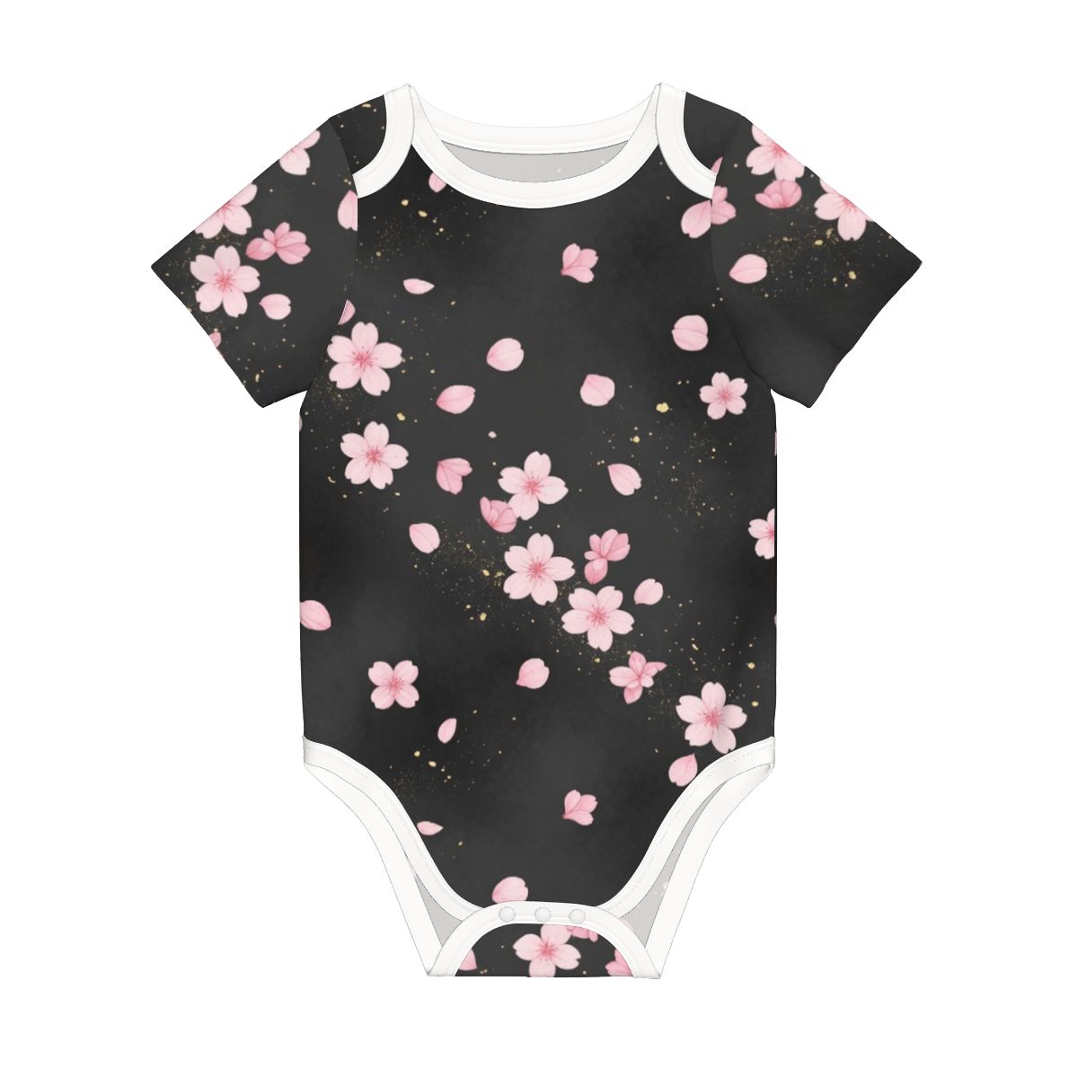 Short Sleeve Onesie Customized Services 06sakuradustaop