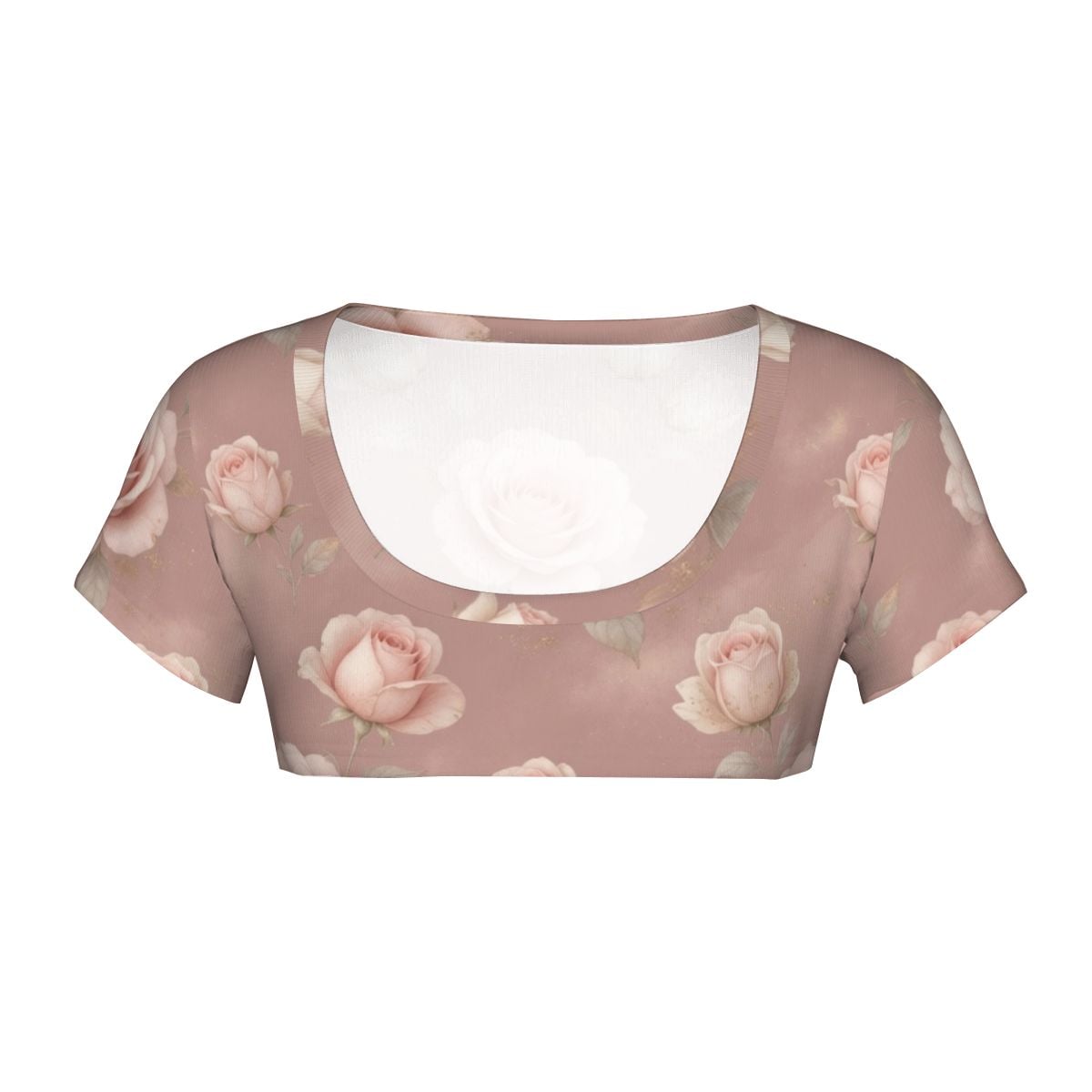 Women's Sexy Short Sleeve TShirt 02rozeblushaop