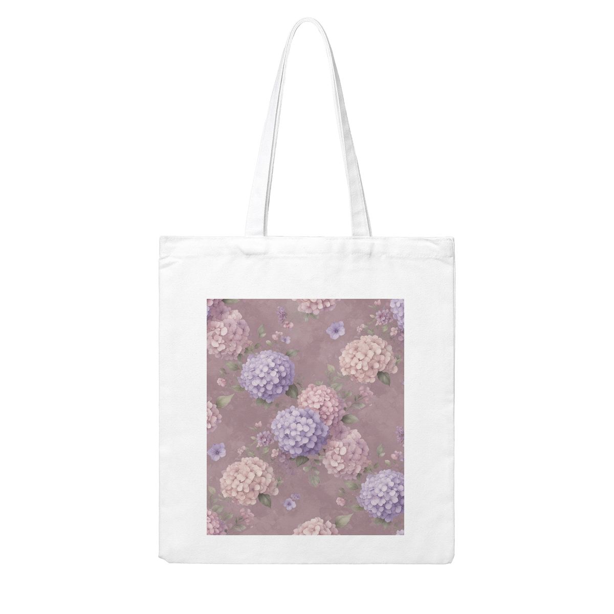 Canvas Tote Bag (Made in USA) 08hortensjelawendaaop
