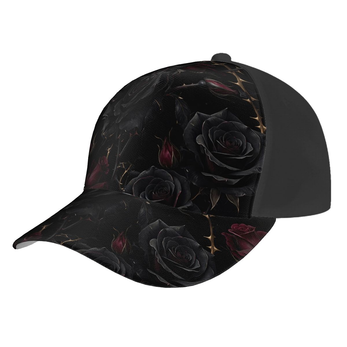 Baseball Cap (Single Design) 09noirroseaopbezfald