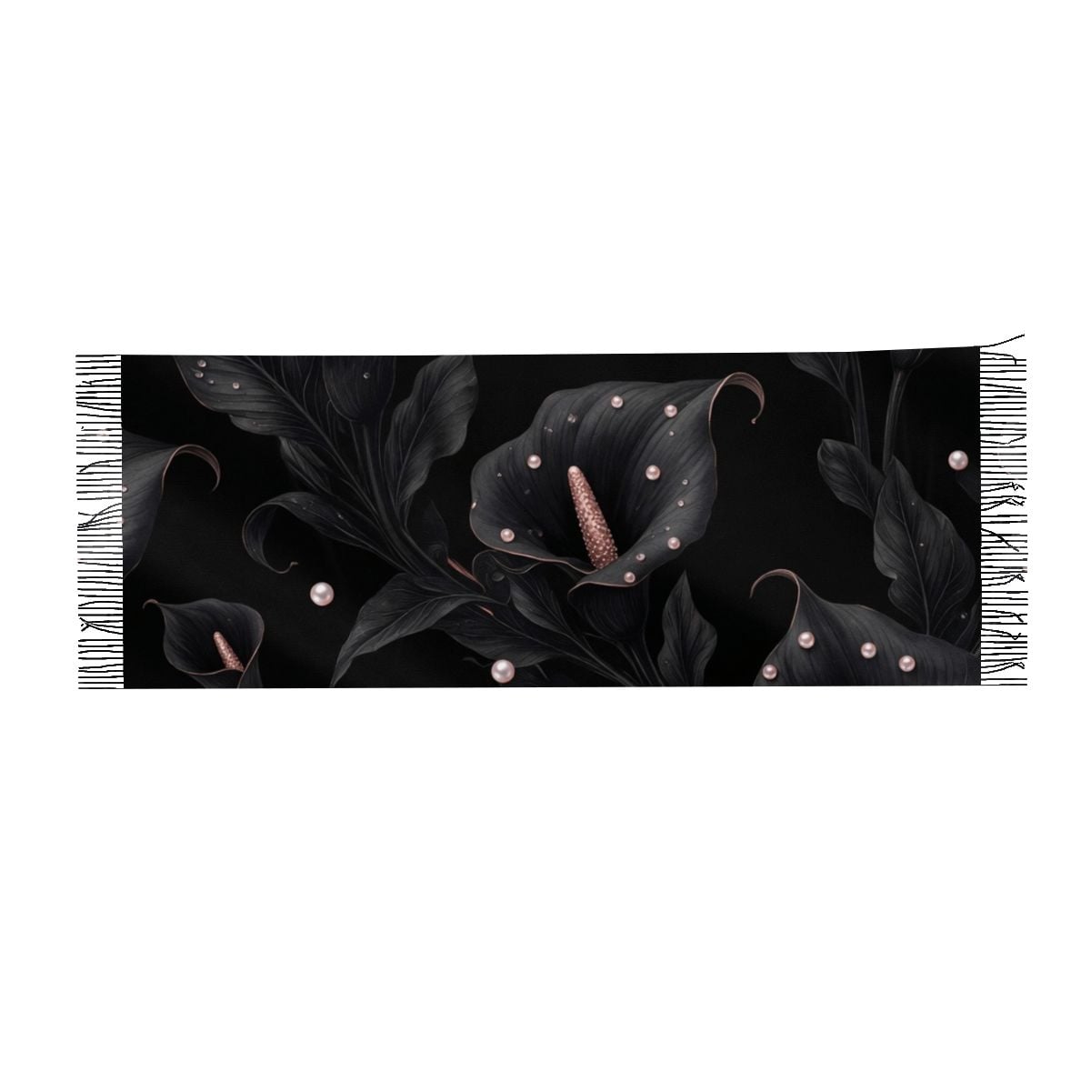 Warm Fringed Scarf for Women (Horizontal) 05kalienoiraop