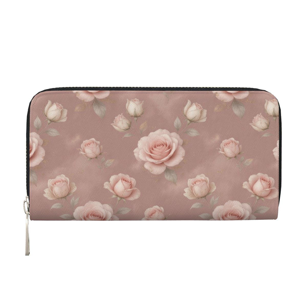 Long Leather Clutch Wallet 02rozeblushaop