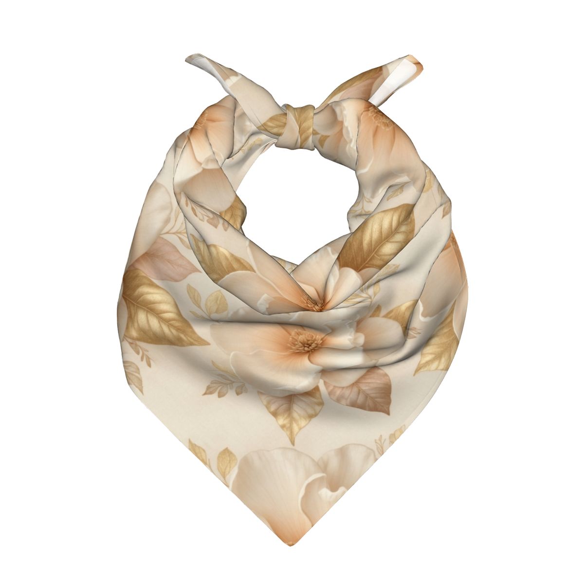 Silky Satin Bandana 04magnoliechampagneaop