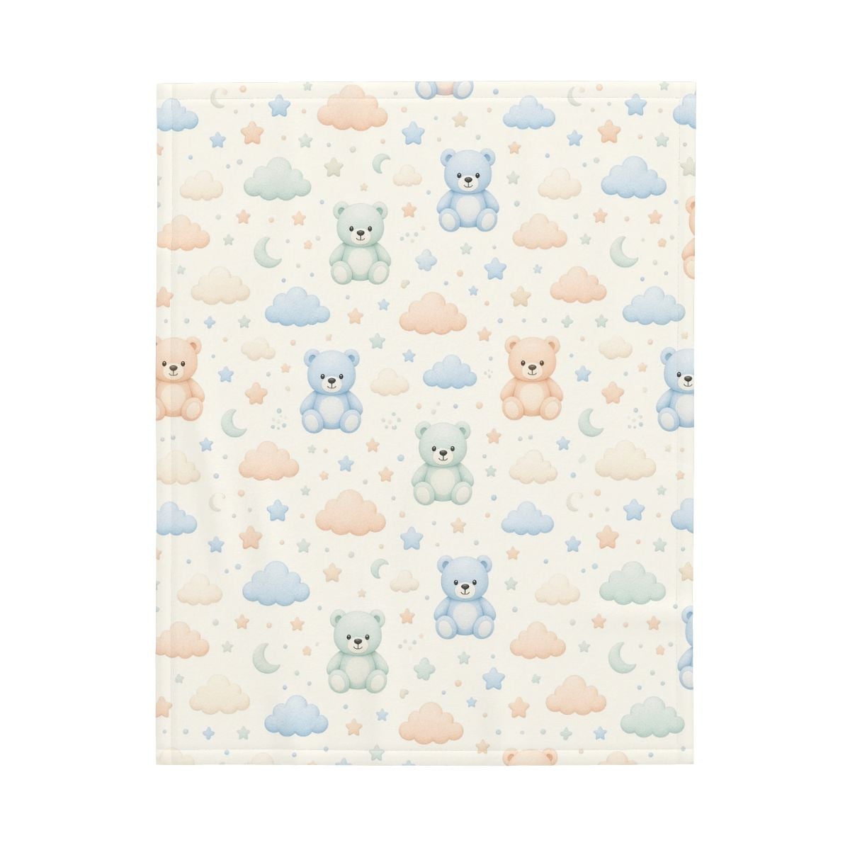 Large Baby Blanket misiechmurki