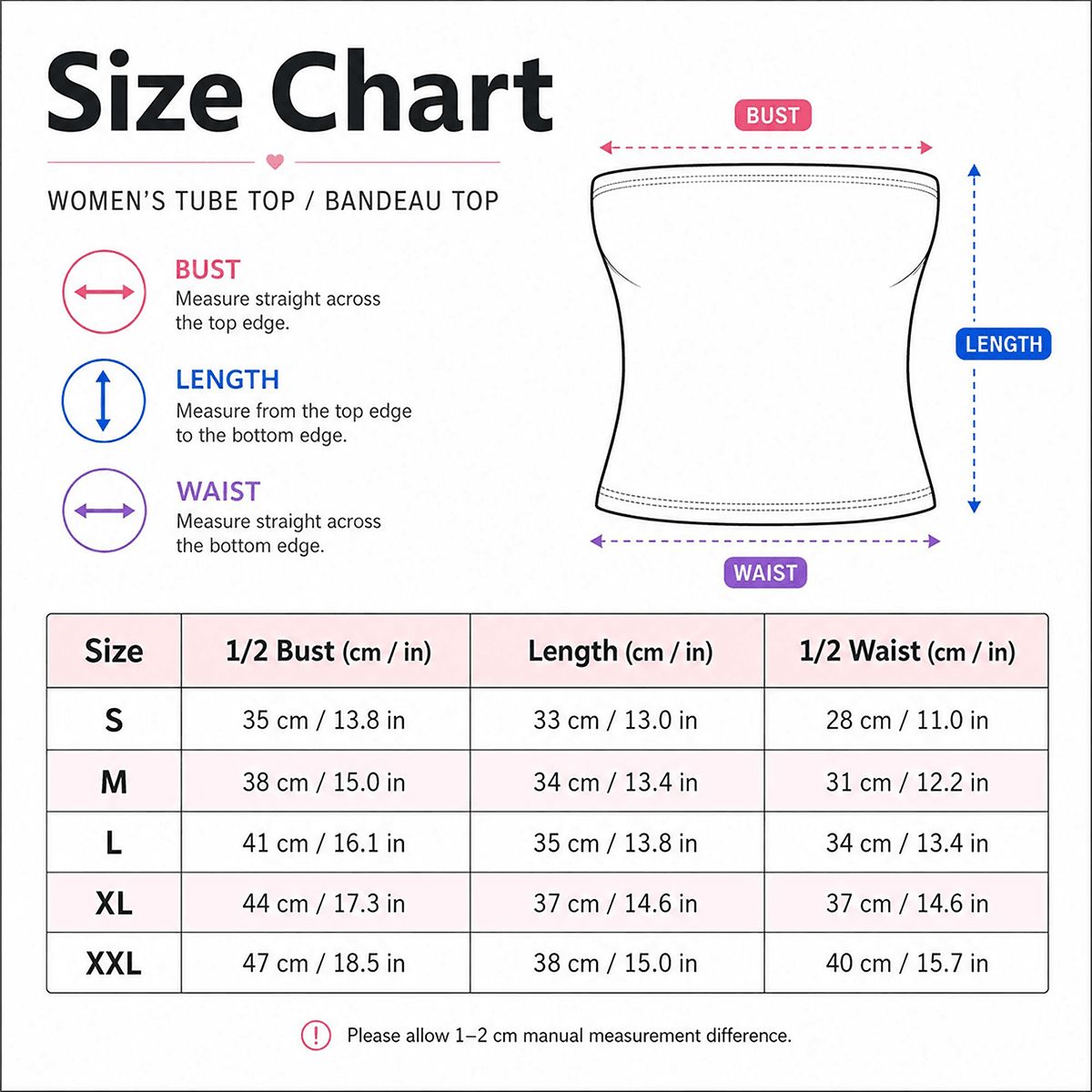 Tube Tops for Women
