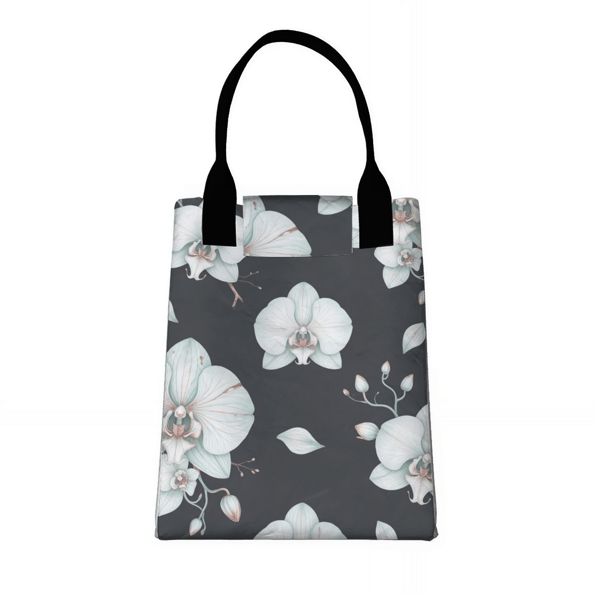Tyvek Insulated Lunch Bag Reusable 03orchideenocaop
