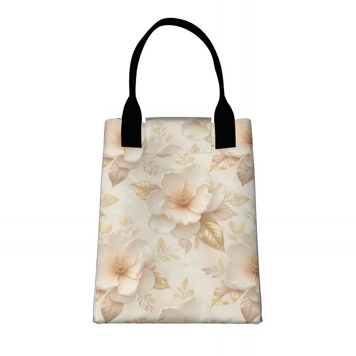 Tyvek Insulated Lunch Bag Reusable 04magnoliechampagneaop