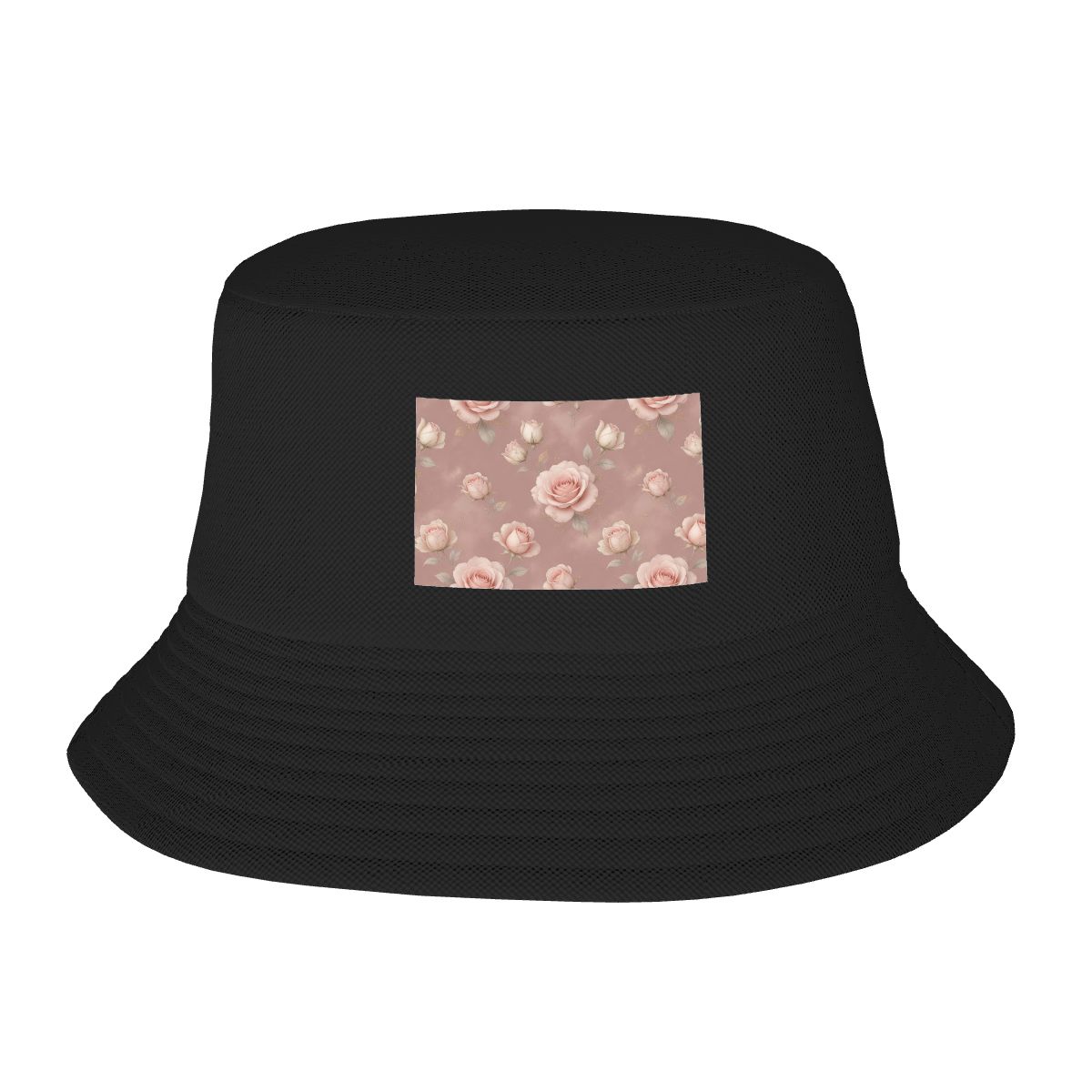 Double Layer Bucket Hat (Area Pattern) 02rozeblushaop