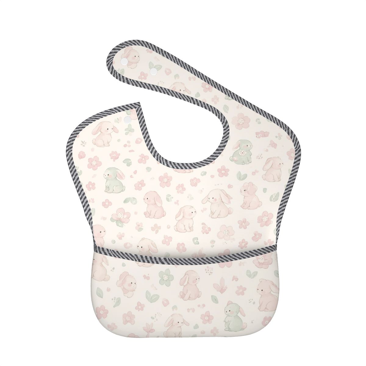 Baby Bibs Customized Services kroliczkikwiatki