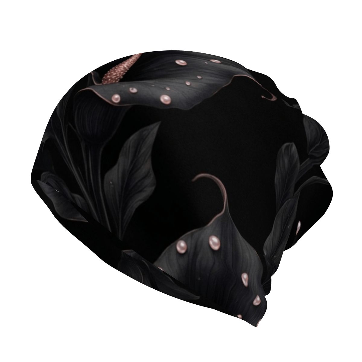 Ponytail Beanie Hat Convertible Neck Gaiter 05kalienoiraop