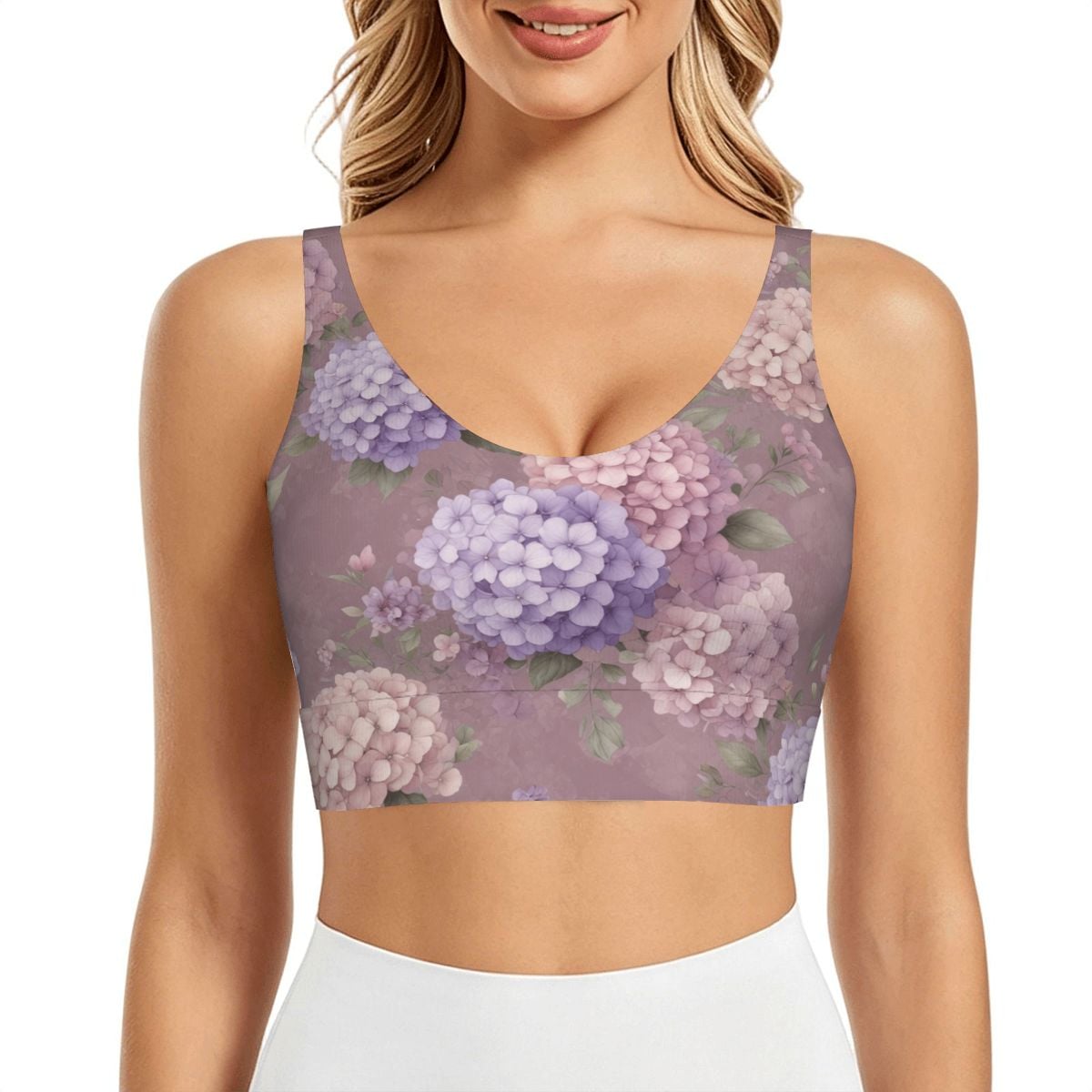 Hortensje Lawenda Ao — Sports bra