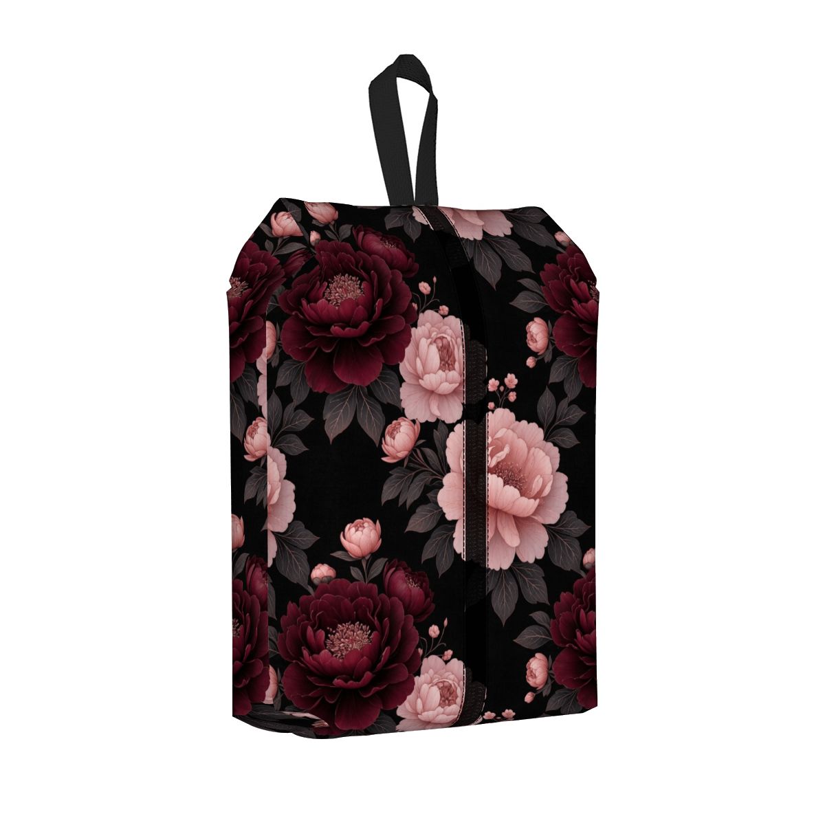 Shoe Bags for Travel 01peoniegardenaop