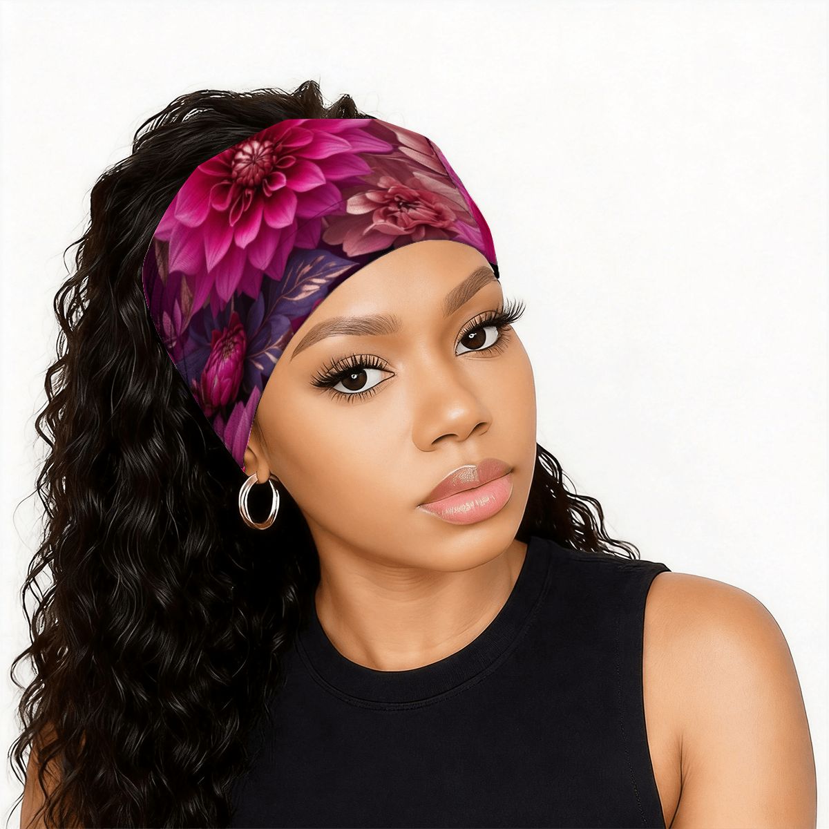 Wide Turban Headbands for Women 1PC 07daliefuksjaaop
