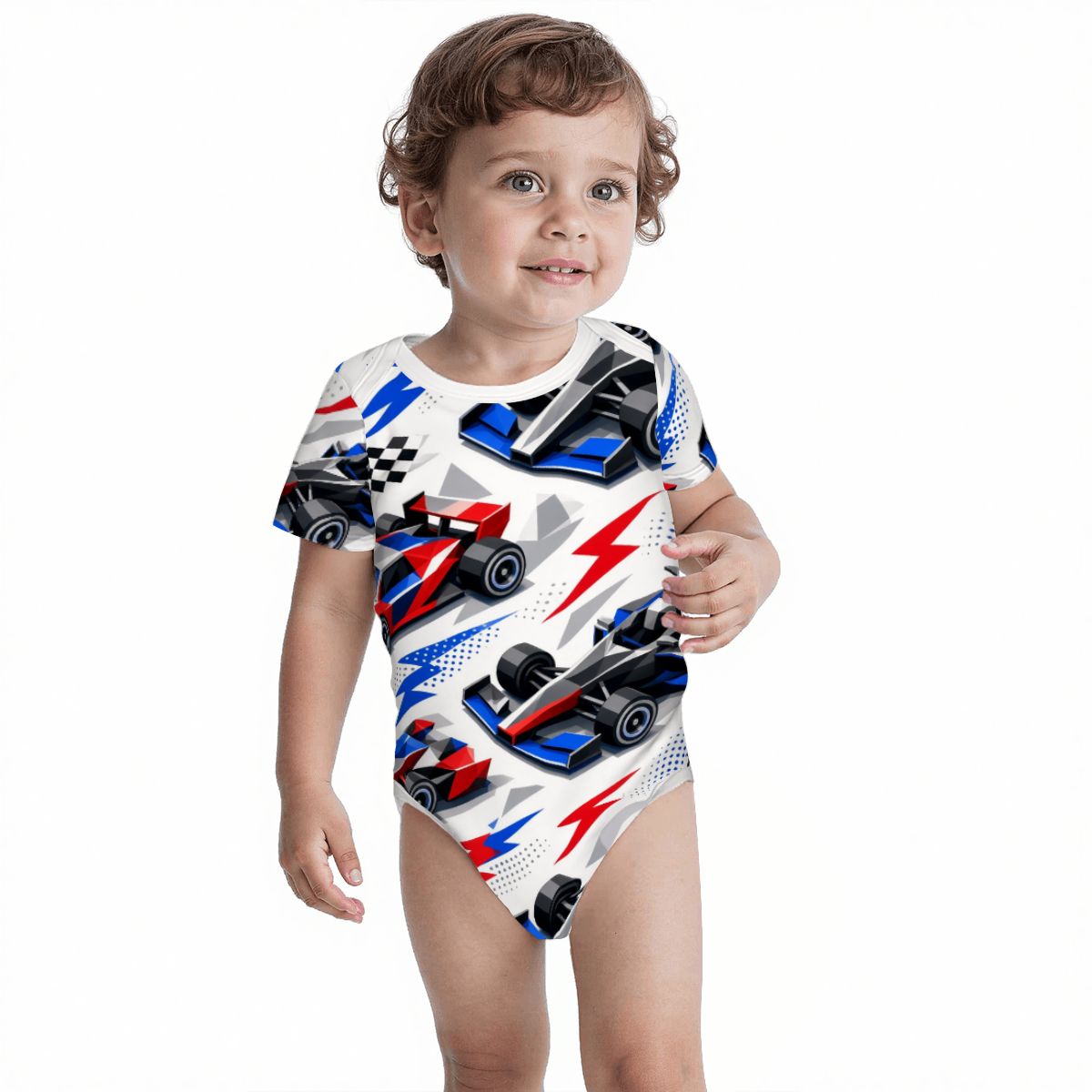 Baby Cotton Short Sleeve Onesies testszewf1