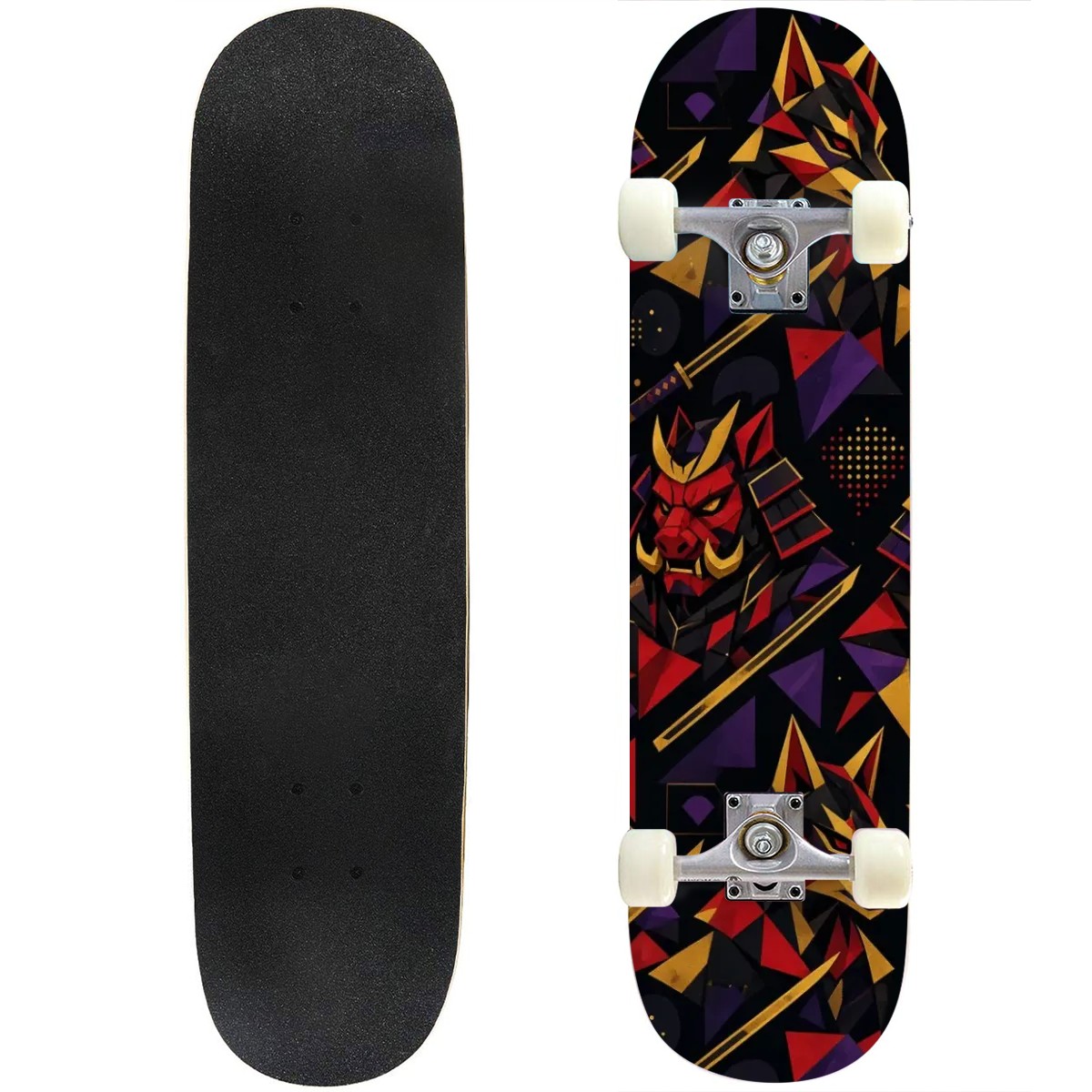 Complete Skateboard (Made in USA) samuraj05 wiking03 wiking08 wilk01 wilk03