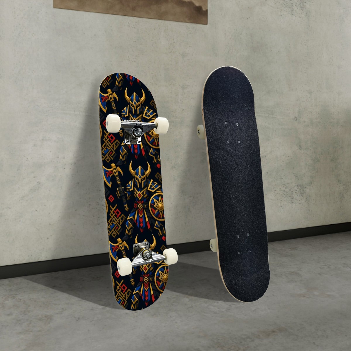 Complete Skateboard (Made in USA) wiking08 wilk01 wilk03
