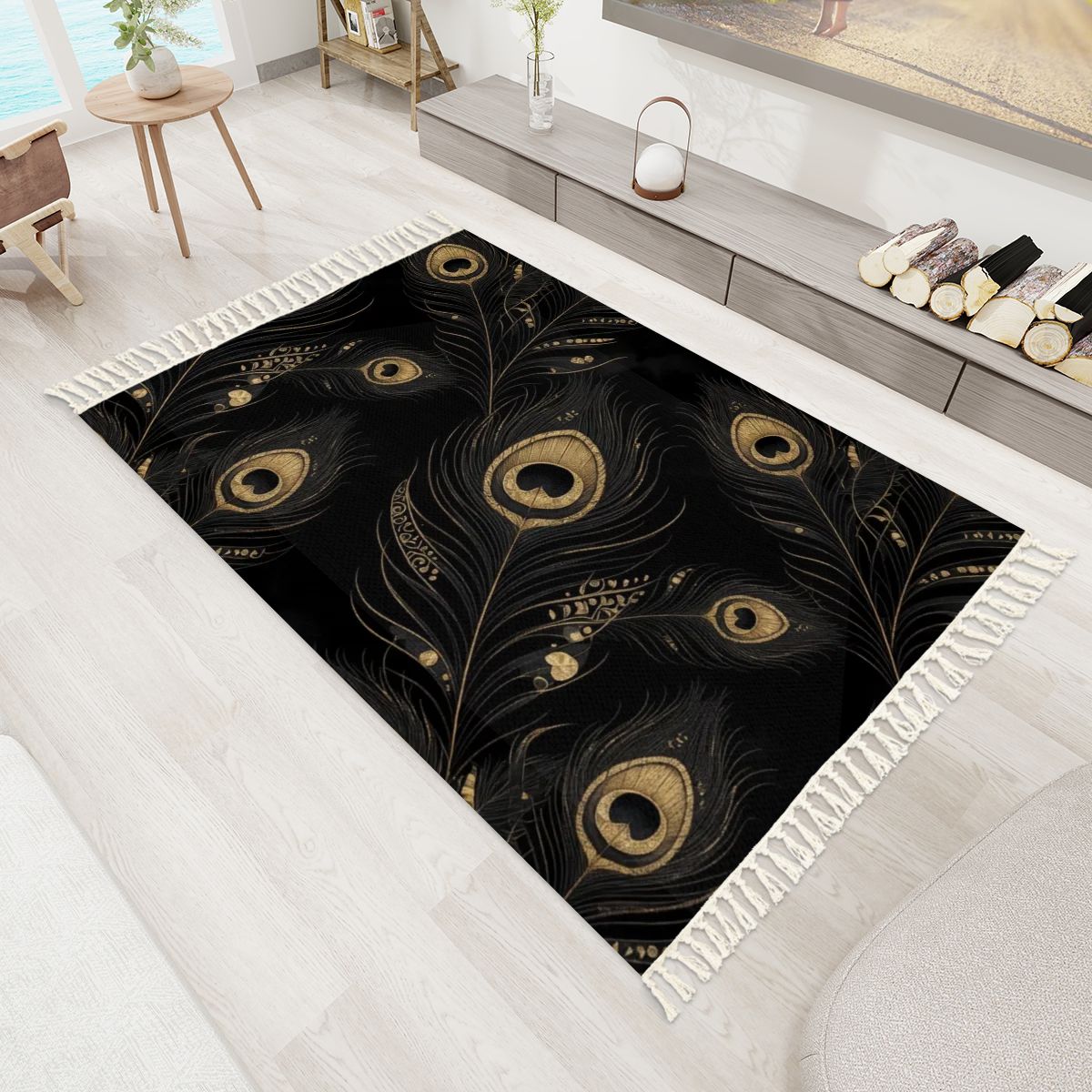 Paw Zloto — Rug with tassels