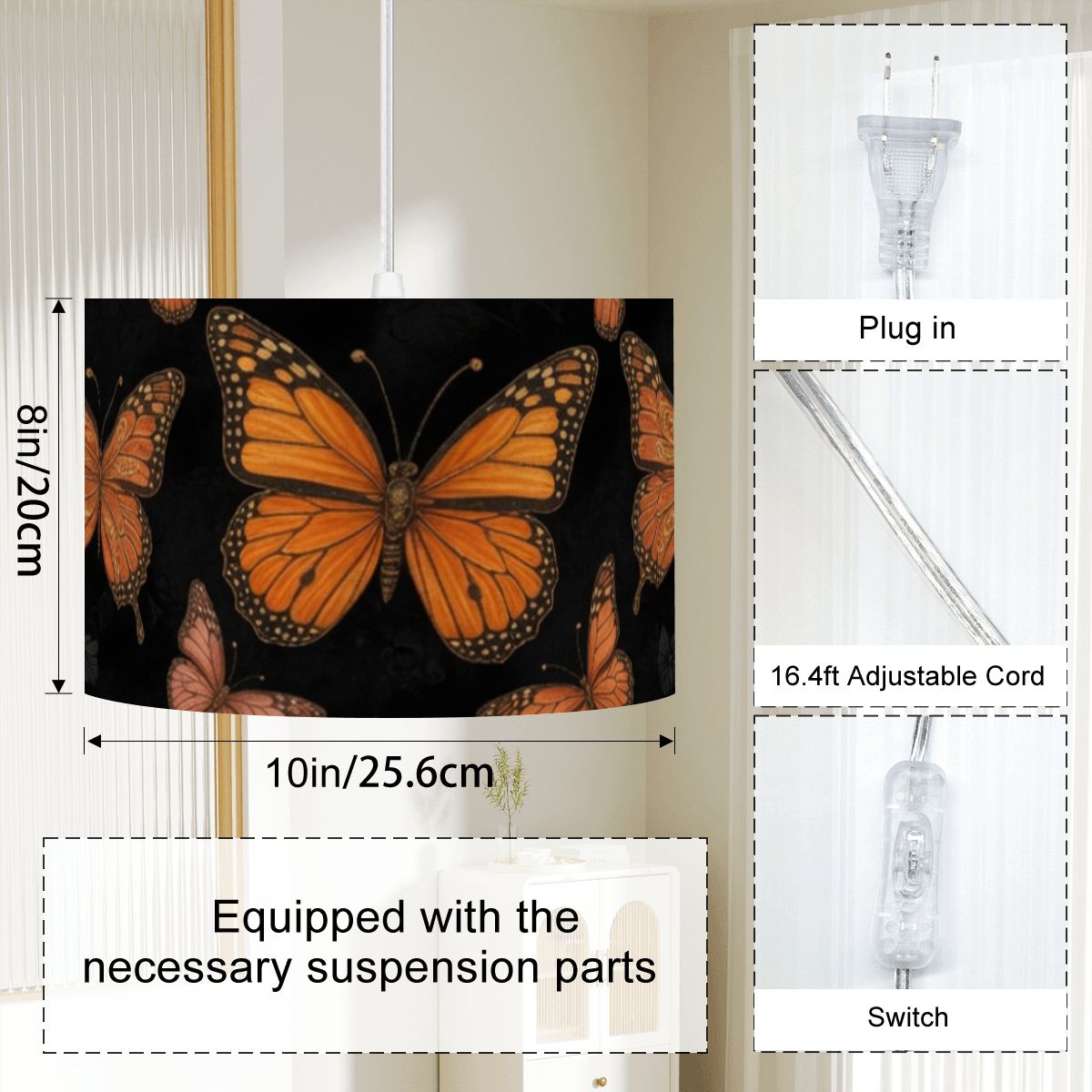 Motyle Monarcha — Kronleuchter