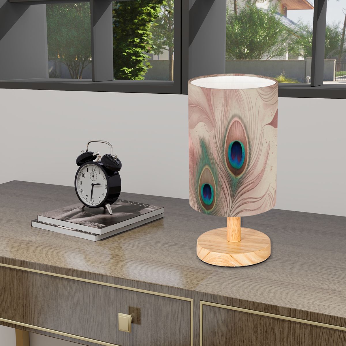 Paw Blush — Lampa stołowa cylindryczna