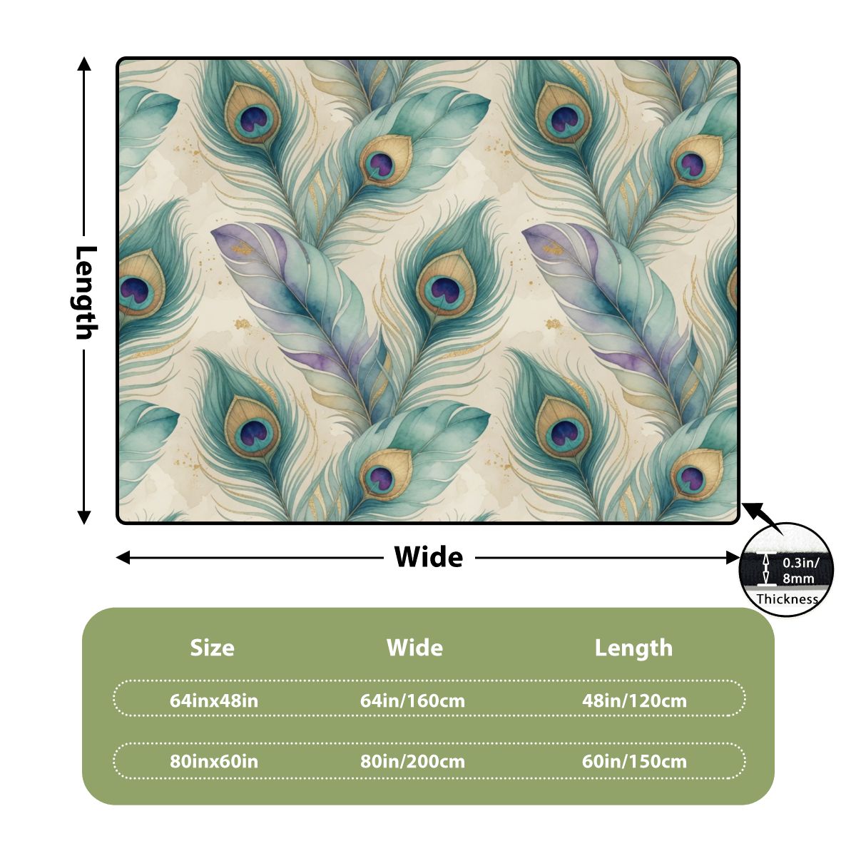 Paw Akwarela — Rug