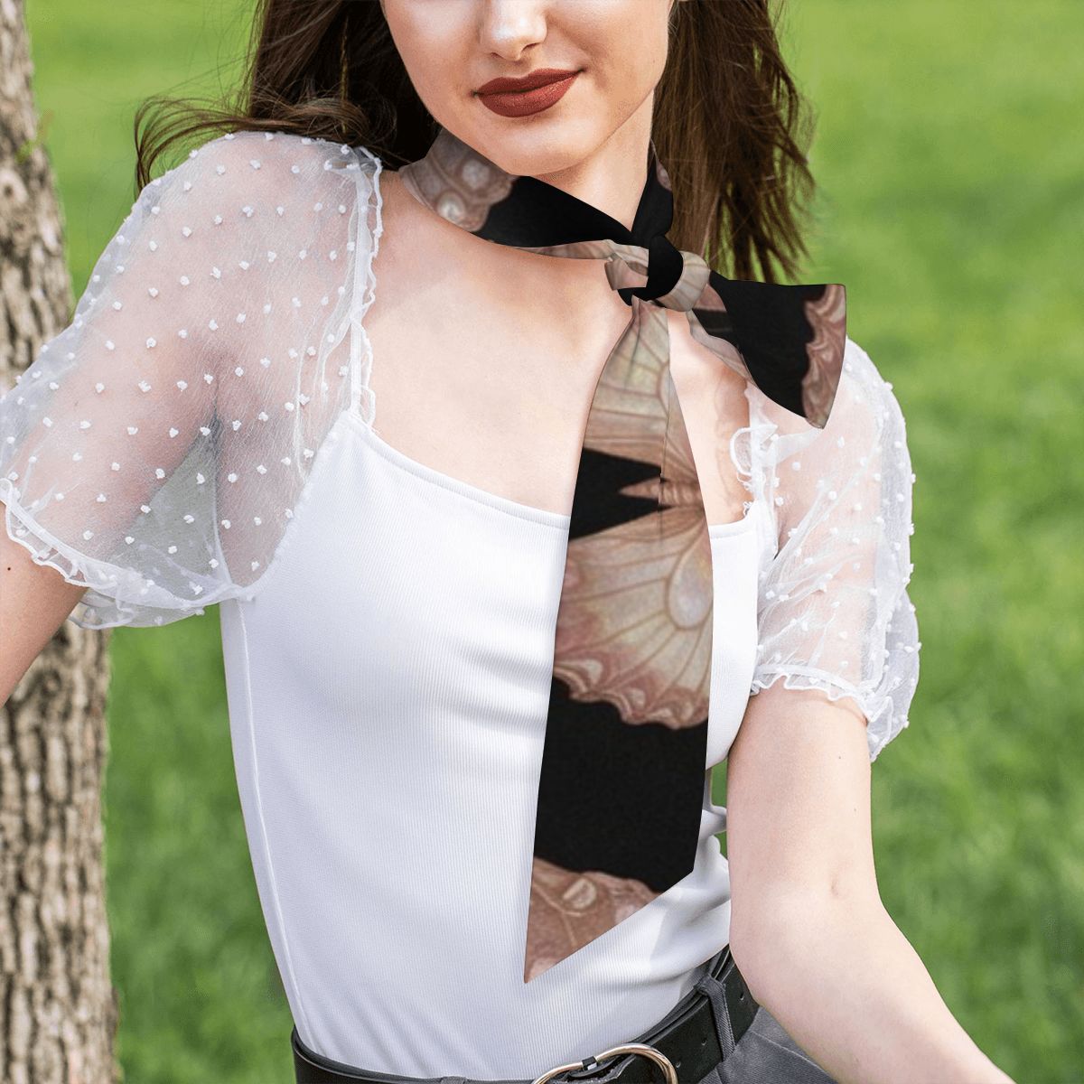 Motyle Rosegold — Scarf