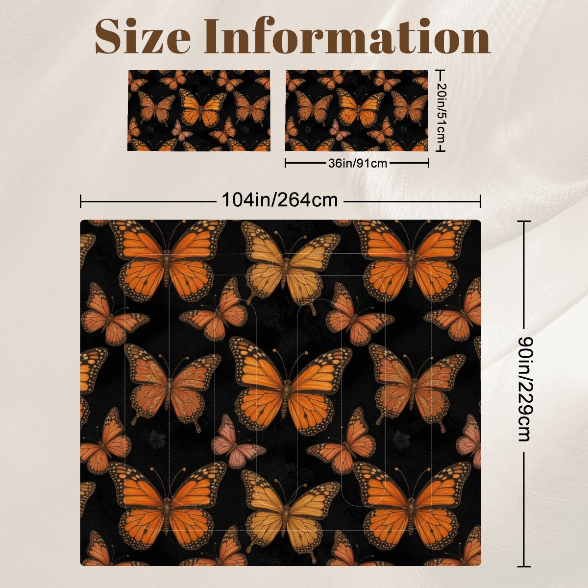 Motyle Monarcha — Komplet