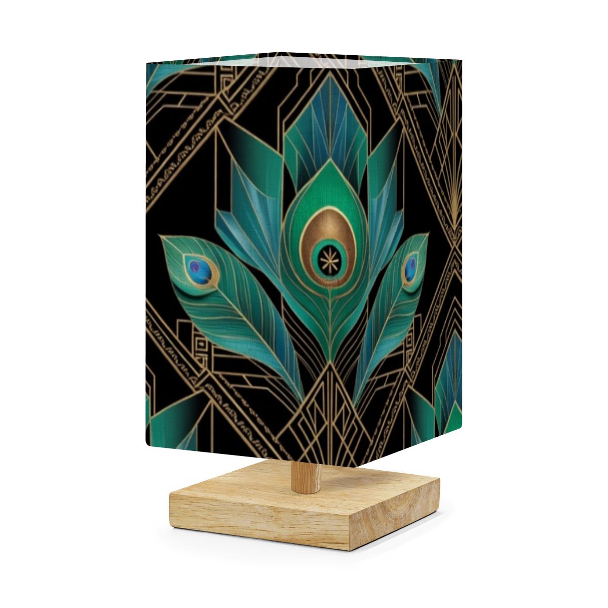 Paw Deco — Lampe de table carrée