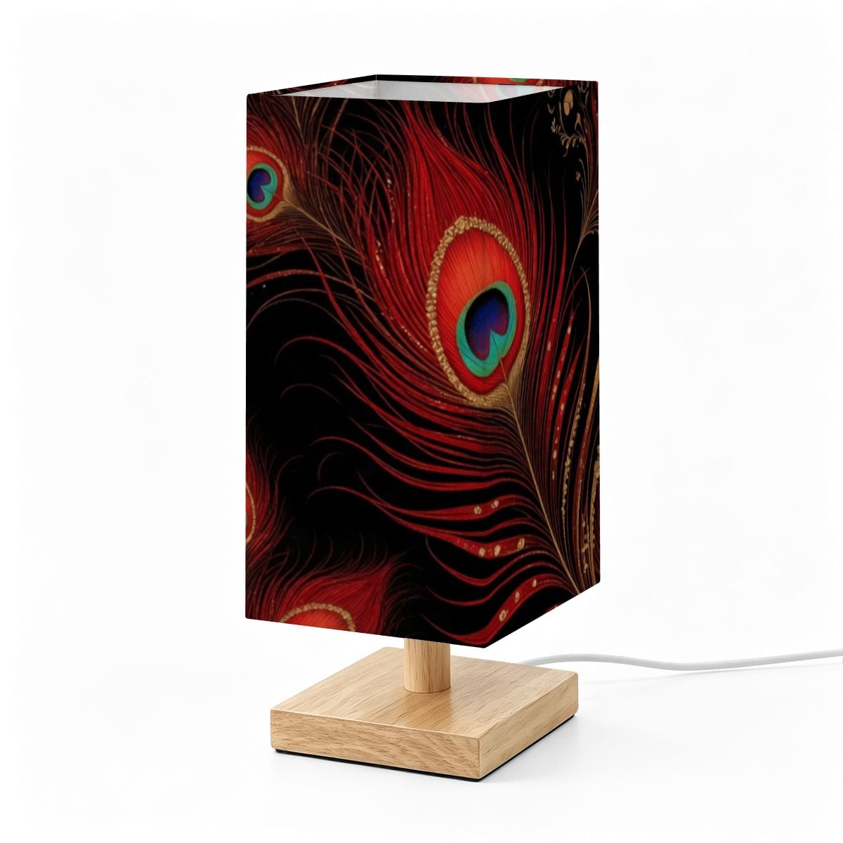 Paw Rubin — Lampe de table carrée