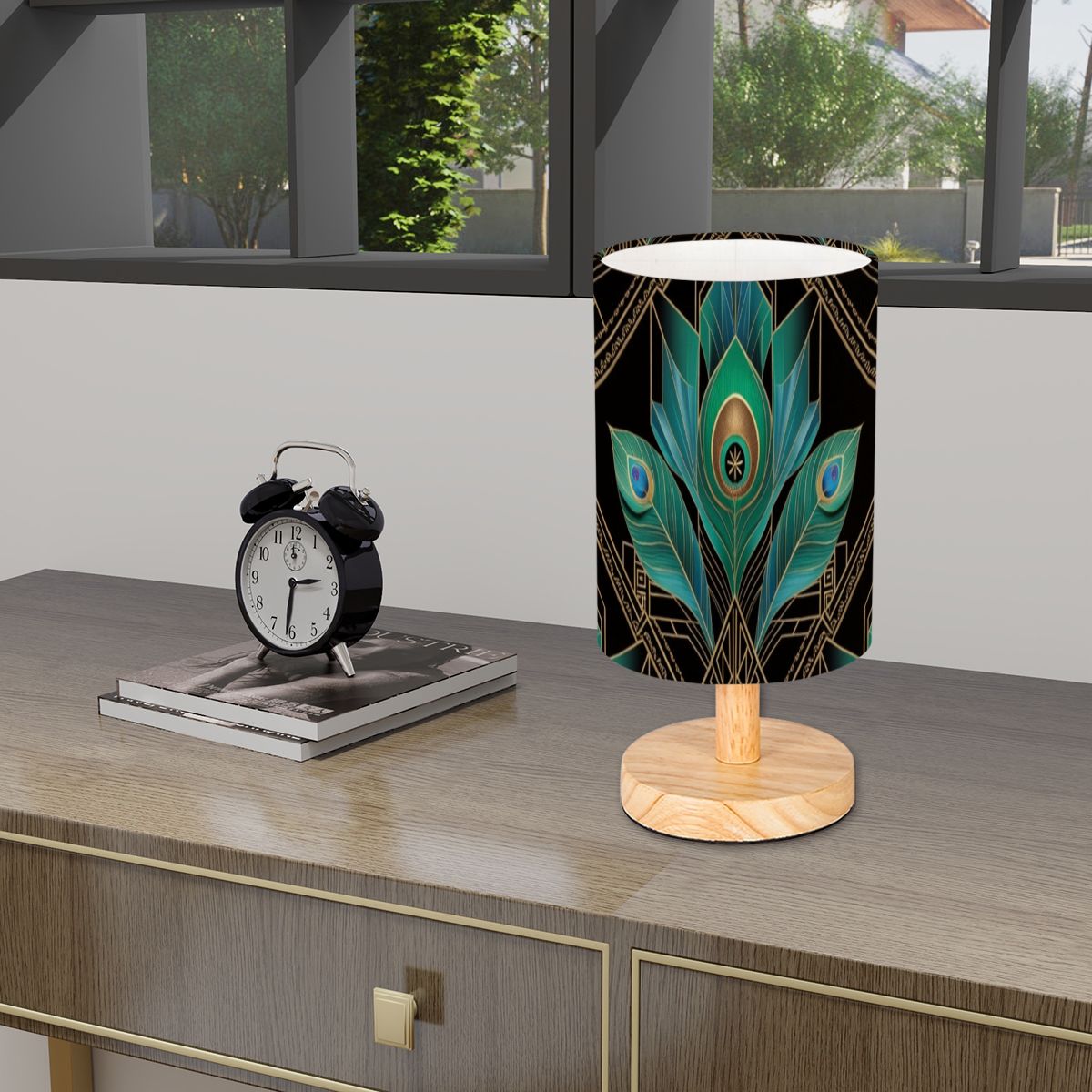 Paw Deco — Lampa stołowa cylindryczna