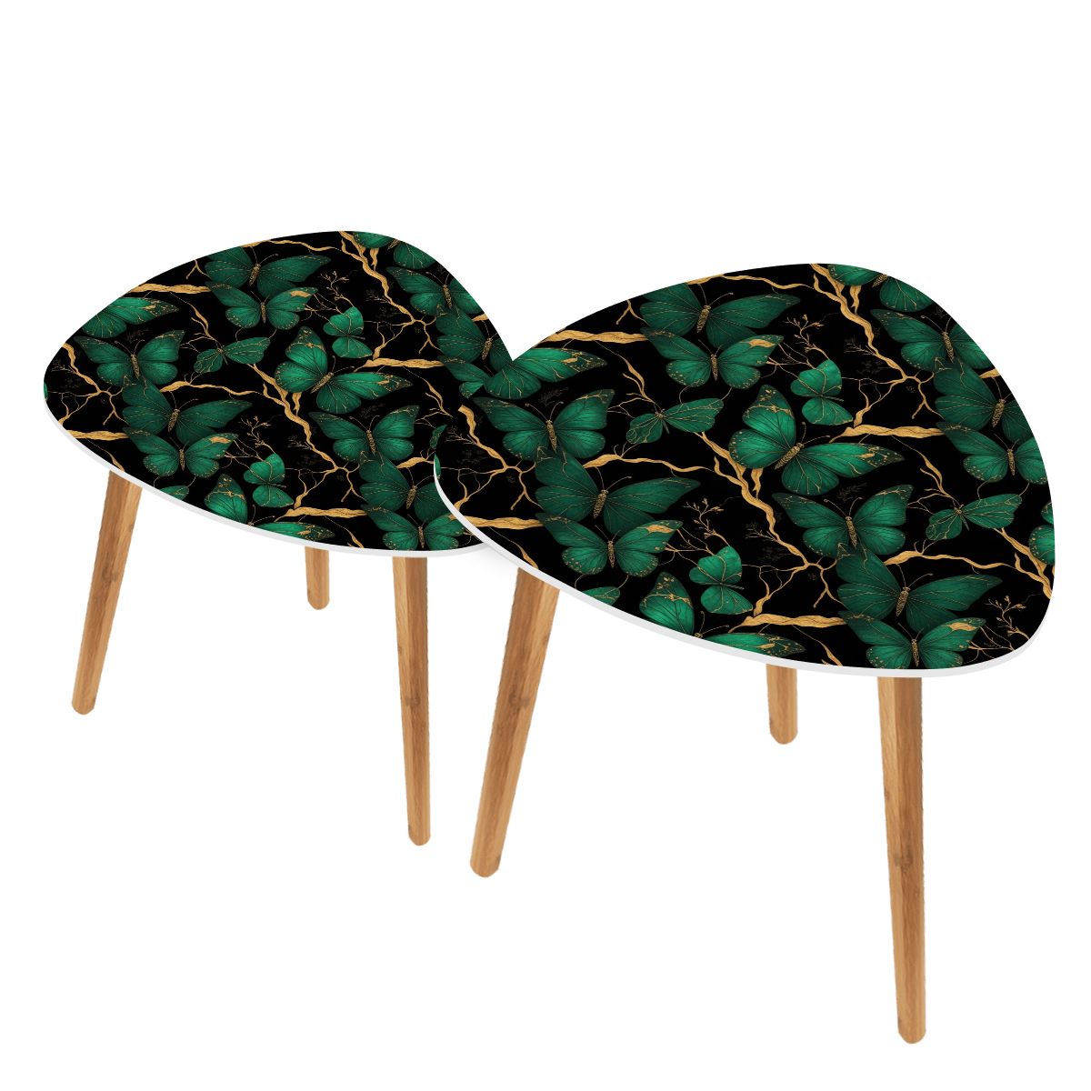 Triangle Coffee Table Set of 2 09motyleszmaragd