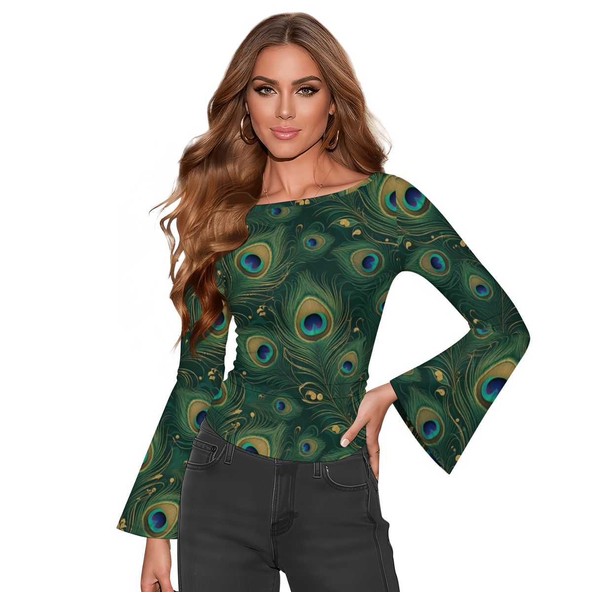 Paw Teal Gold — Top