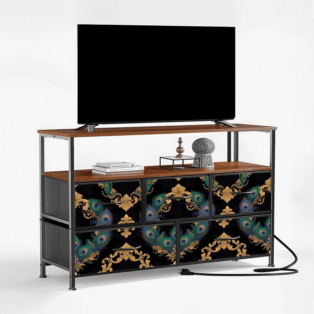 5Drawer TV Stand Dresser 18pawbarok