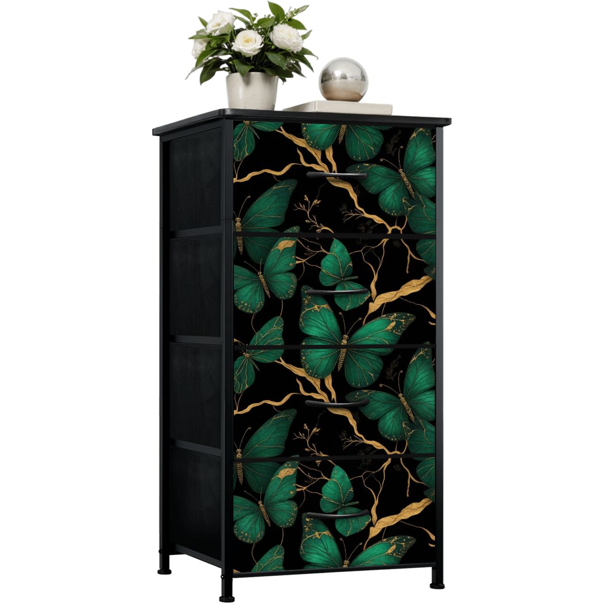 4Drawer Dresser 09motyleszmaragd