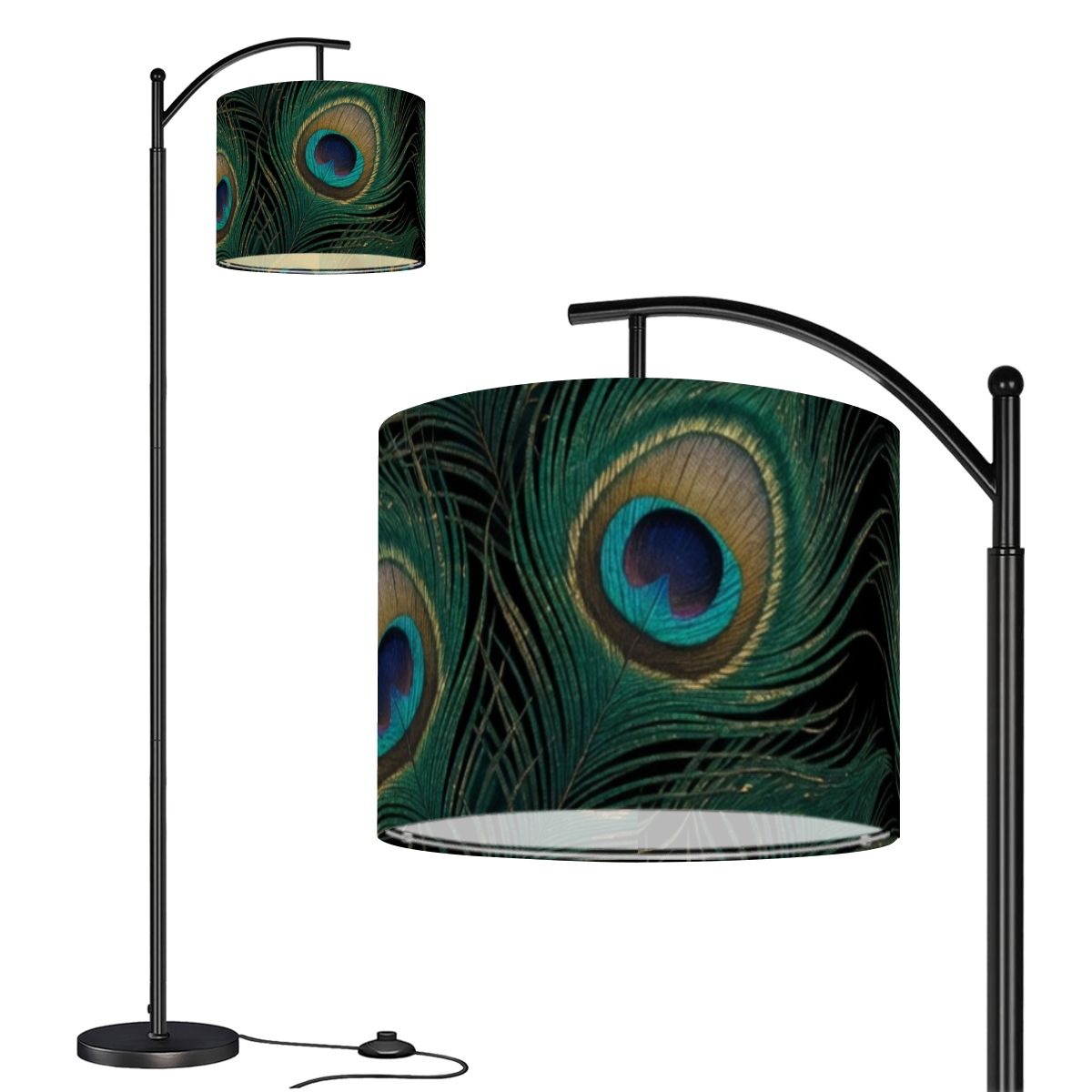 Paw Szmaragd — Lampadaire arqué