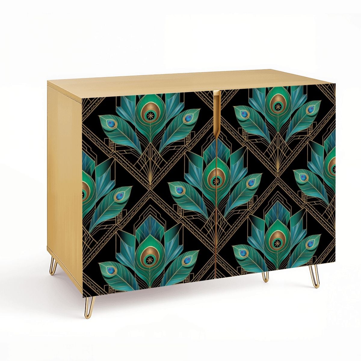 Wooden Storage Cabinet 13pawdeco