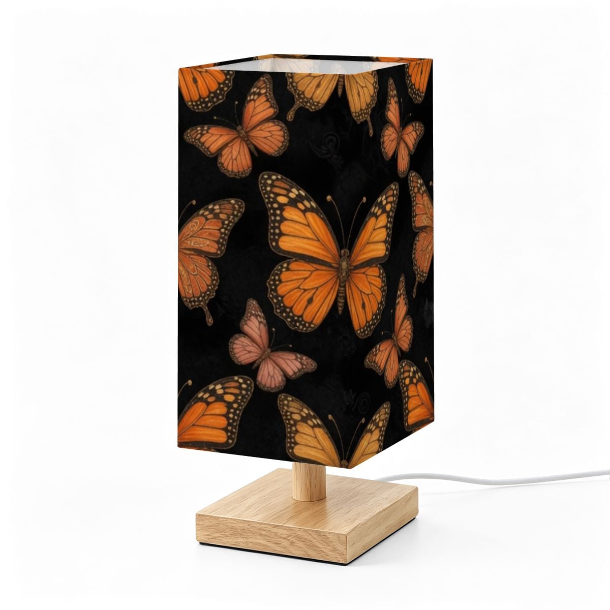 Motyle Monarcha — Square table lamp
